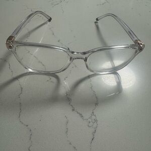Clear Dolce and Gabbana frames